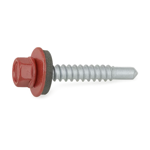 Саморез кровельный по дереву 4,8х70 мм RAL 6002