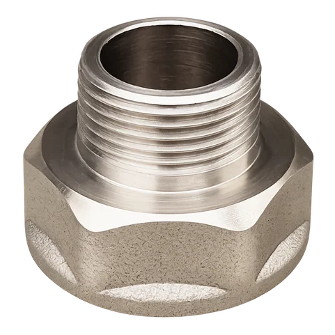 Переход никелированный латунный Ду 32х20 1 1/4"х3/4" ВР/НР