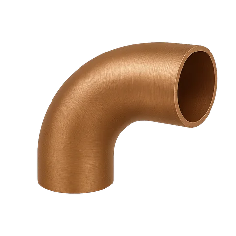 Отвод медный однораструбный 90° 9 мм М1р